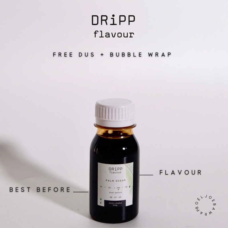 Dripp Palm Sugar Syrup Repack [30, 50, 100] g