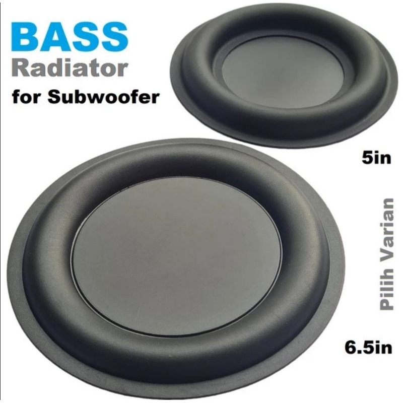 PASSIVE RADIATOR BESAR Speaker Pasif Rakitan Subwoofer Bass BOOM BOX