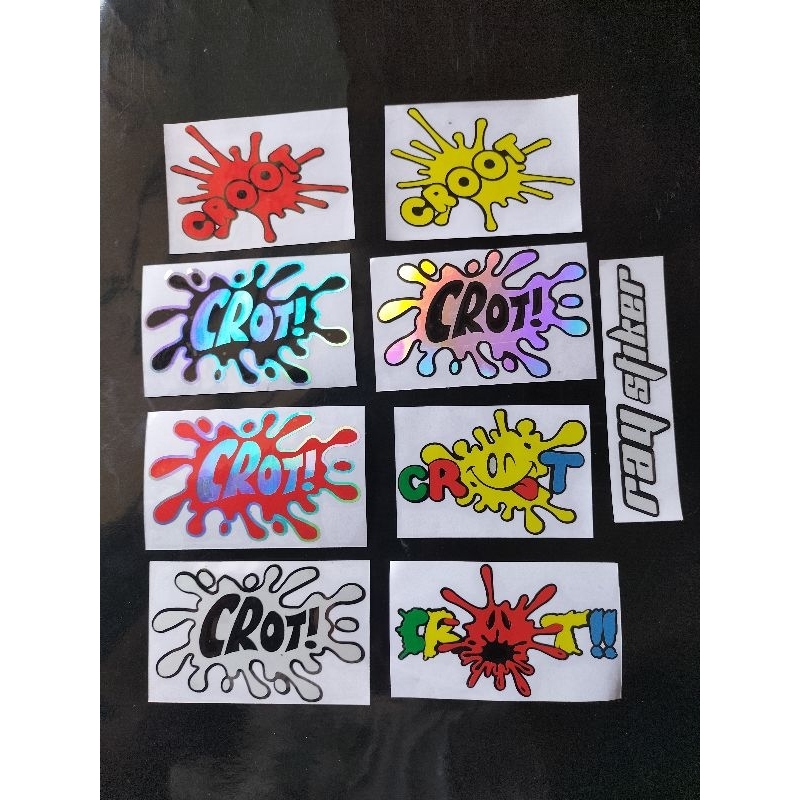 STIKER CUTTING BERCAK CROT