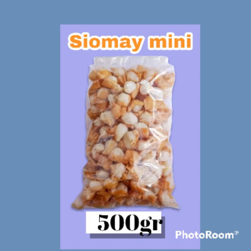 

siomay mini kering 500gr toping baso Aci renyah dan gurih