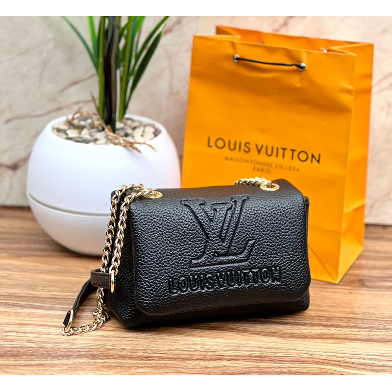 Tas Selempang Wanita LV Hologram Size 22X14cm (Include Paper Bag )