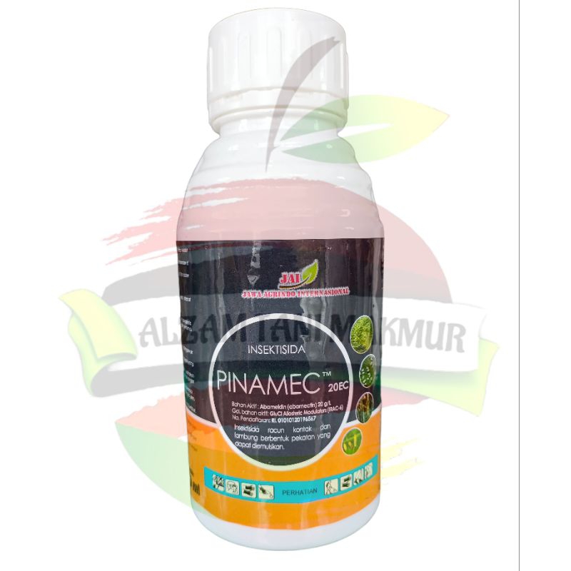 Insektisida Pembasmi Hama PINAMEC 20 EC isi 500 ML Bahan Aktif ABAMEKTIN 20g/liter