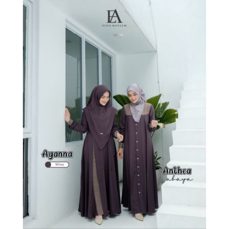 AYANNA & ANTHEA ABAYA By ESHA MOSLEM_Pre order