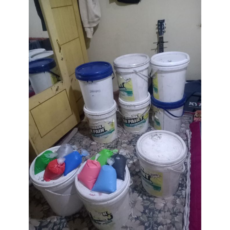 Cat tembok Kiloan interior dan eksterior 1kg