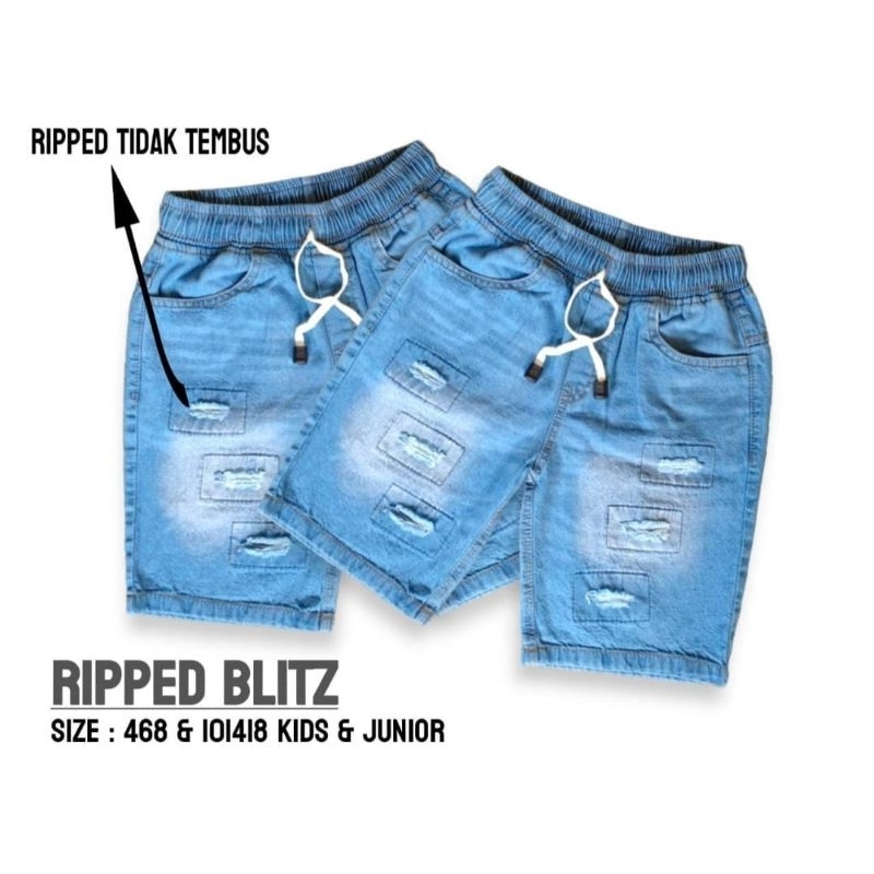 Jeans Anak Ripped Pendek 468/101418