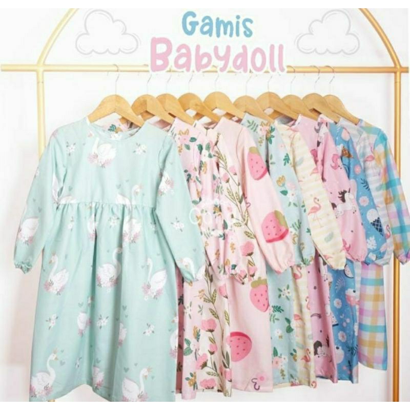 CANDY keyla Gamis anak perempuan kids usia 1 2 3 4 5 6