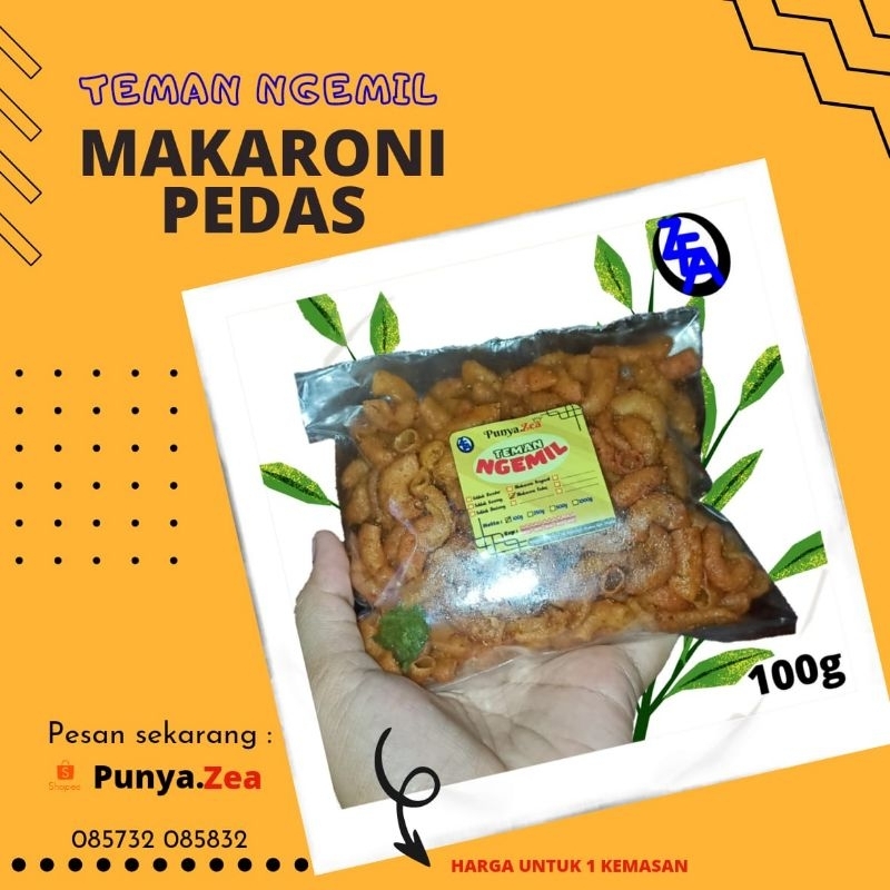 

Makaroni Pedas 100g || Jajanan Murah
