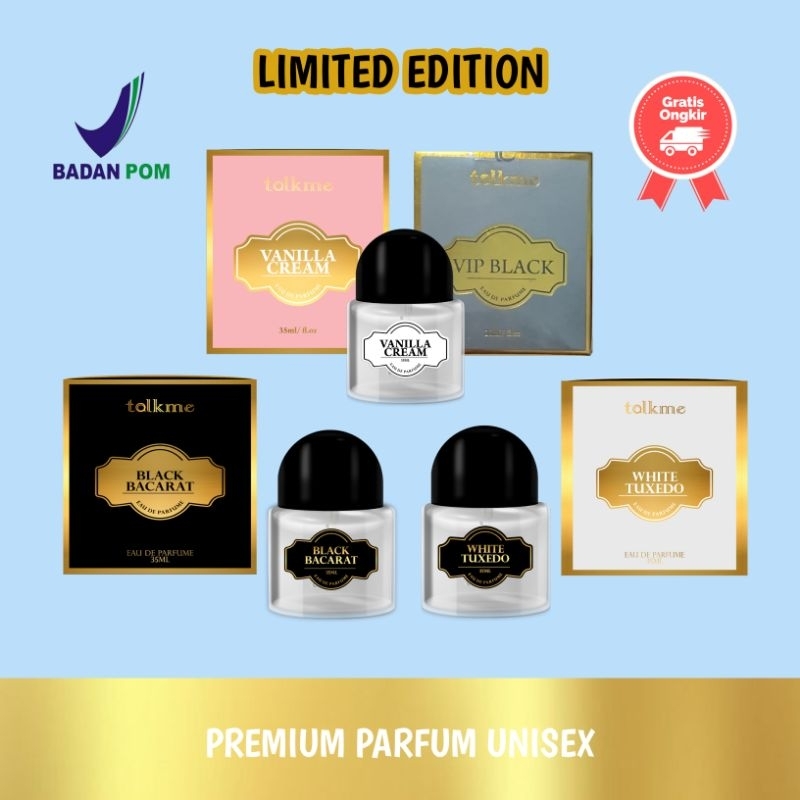 Parfum Talkme Original Premium Mewah BPOM 35ml uniseks Eu De Parfume