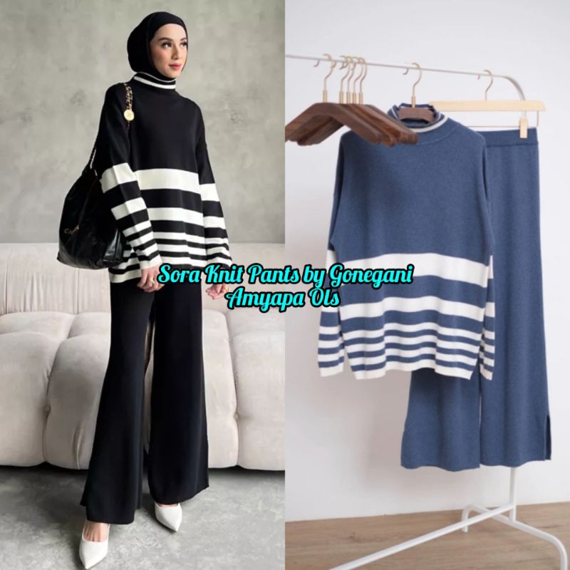 Celana Sora Pants Dinda Kulot by Gonegani