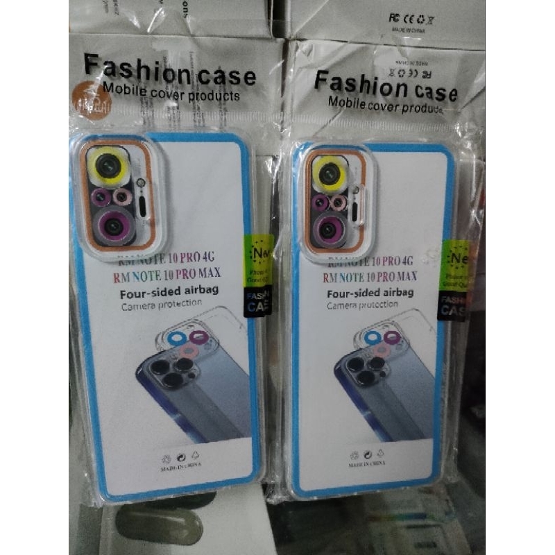 Softcase Xiaomi Redmi Note 10 Pro 4G Redmi Note 10 Pro Max Silikon Casing Case Bening Transparan Terasfaran Pelindung Pro Camera
