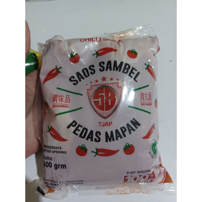 

Saus Sambel Sedap MAPAN 58