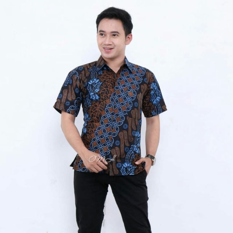 COUPLE HEM BLOUSE BATIK ATASAN WANITA SERAGAM NIKAHAN BETS SELLER