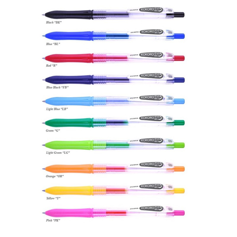 

Kokoro Pulpen Gel Zebra