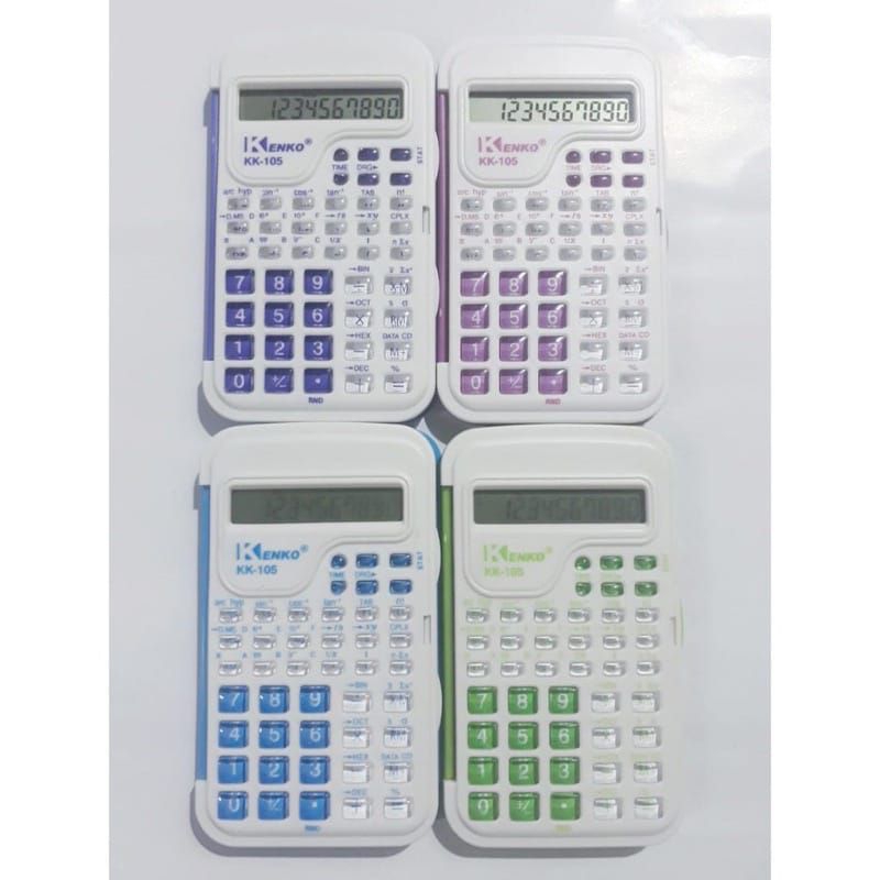 

KALKULATOR KENKO KK 105 SCIENTIFIC 10 DIGIT ILMIAH