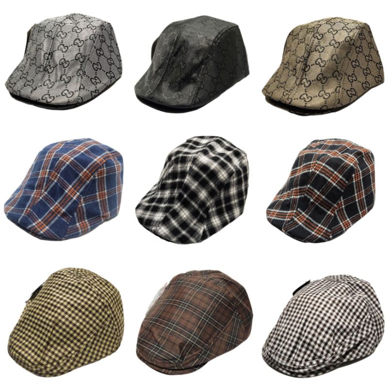 TOPI KODOK | TOPI COPET | TOPI SUTRADARA | TOPI PELUKIS | TOPI MOTIF | FLAT CAP HAT | TOPI PRIA