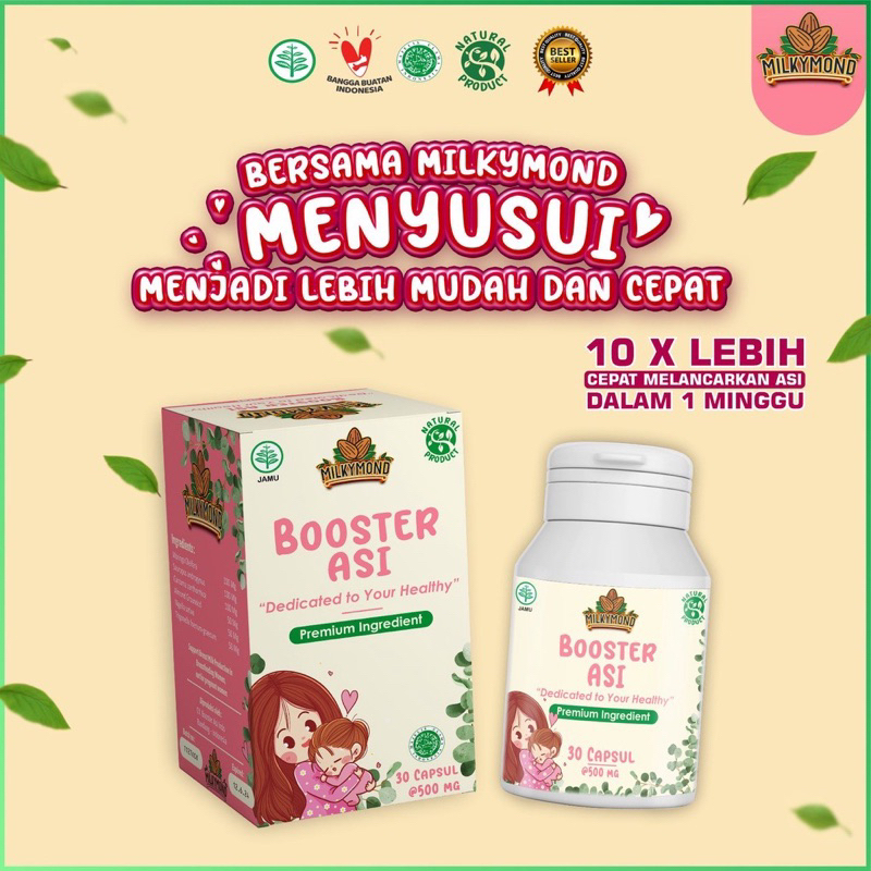 Asi Booster Pelancar Asi Memperbesar Payudara Ekstrak Alami dengan Komposisi terlengkap