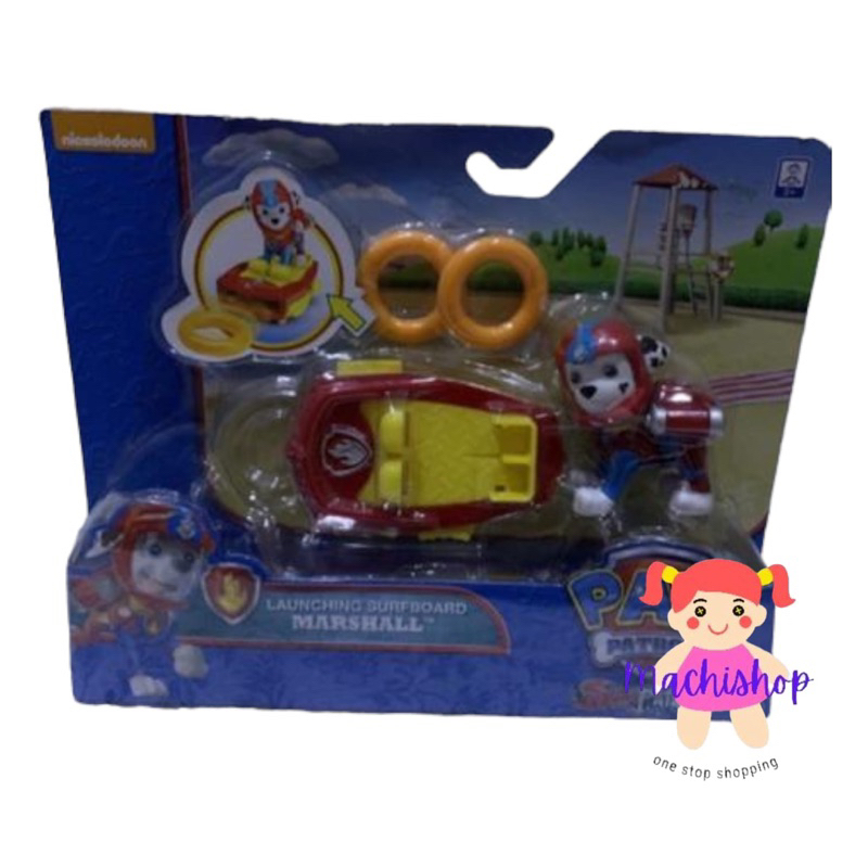 *Paw patrol launching surfboard