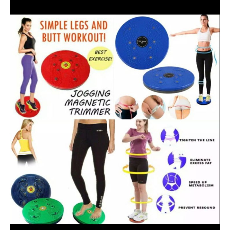 ALAT PELANGSING TUBUH,MAGNET TRIMMER JOGGING BODY PLATE