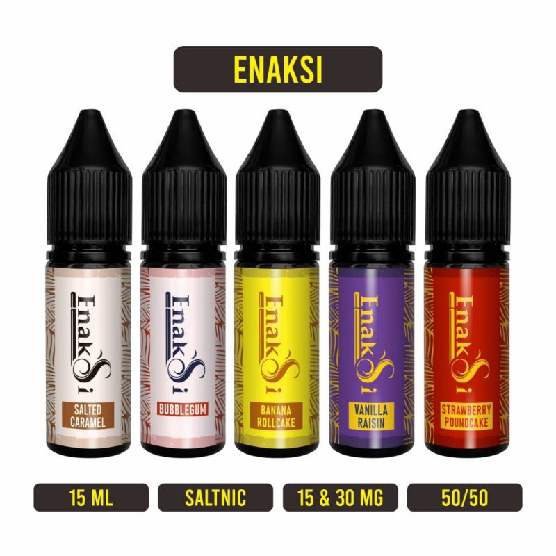 Enaksi Saltnic By Levica Juice 15ml 100% Original Cukai