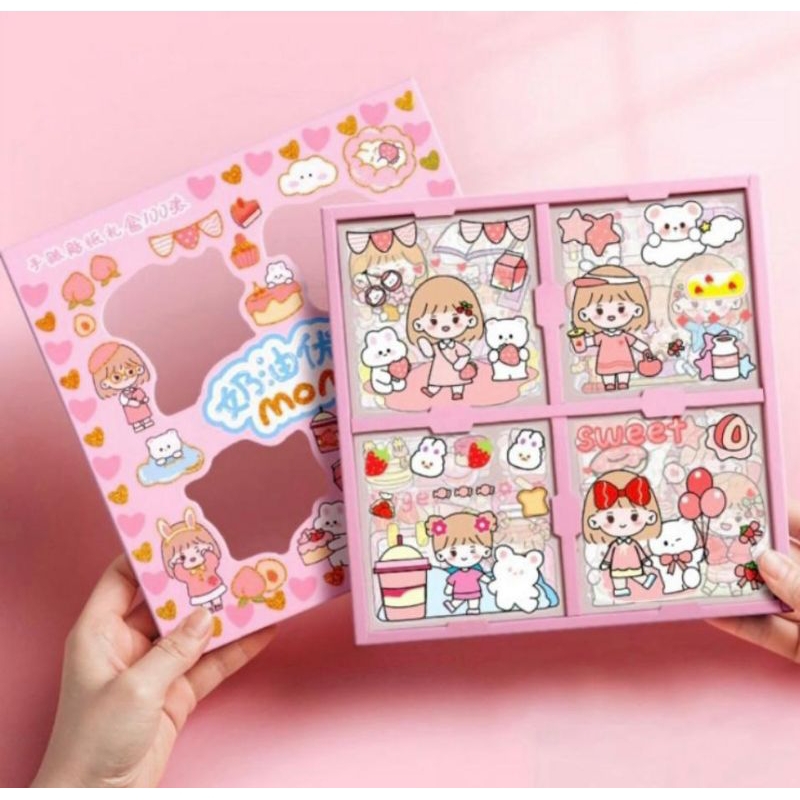 stiker dekorasi MOMO