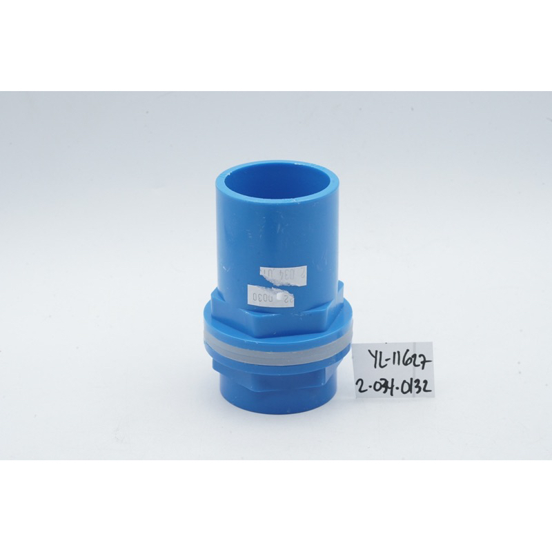 Blue Konektor Pipa Filter Akuarium 40 mm Garden Irrigation Aquarium Fish Tank Drain Pipe PVC Pipe Fi