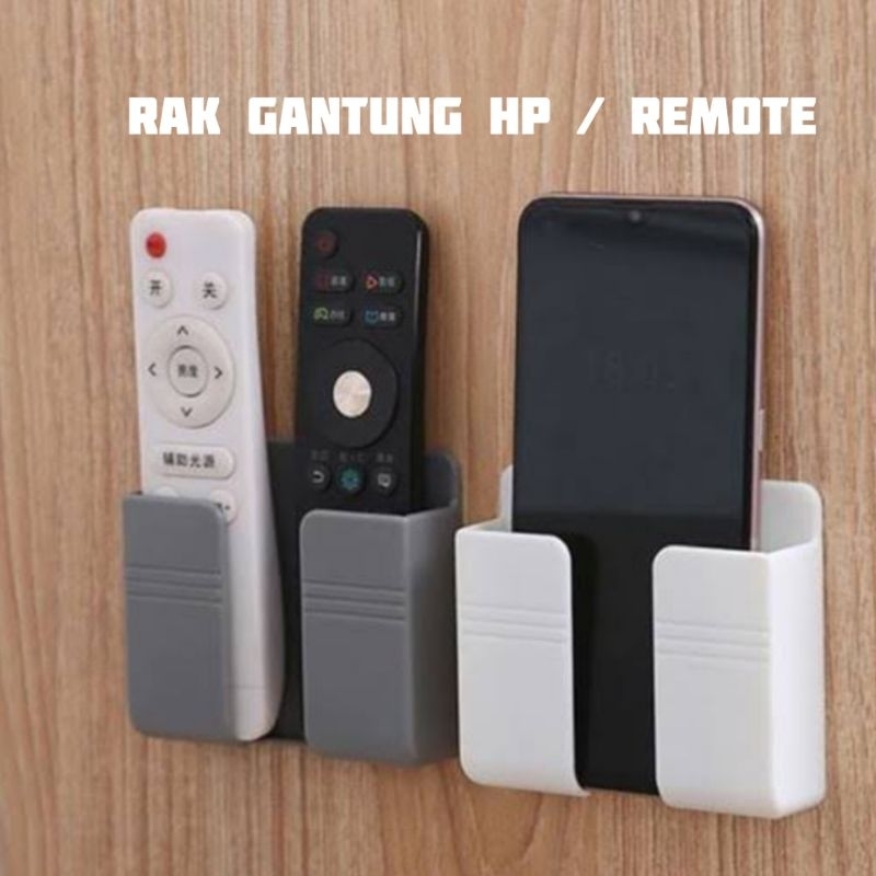 RAK GANTUNG HP / TEMPAT REMOTE TEMPEL DINDING