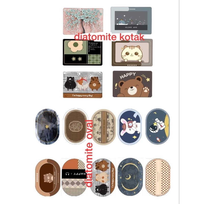 keset kaki serap air keset lucu keset karakter