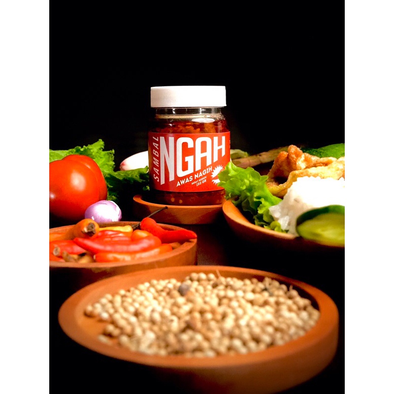 

Sambalngah - Sambal terasi pedas viral aroma terasi / 150 gram