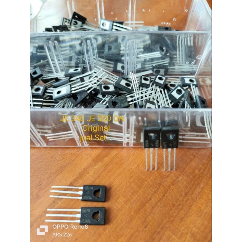 JE 340 JE 350 ON Original Transistor JE 340 JE 350 ONSEMI 1 set