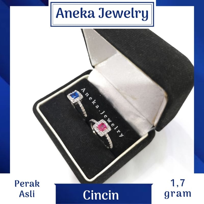 Cincin Ledy D, Sepuh Emas Putih, Perak 925