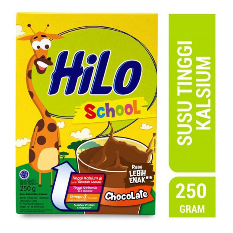 HILO SCHOOL COKLAT 250GR