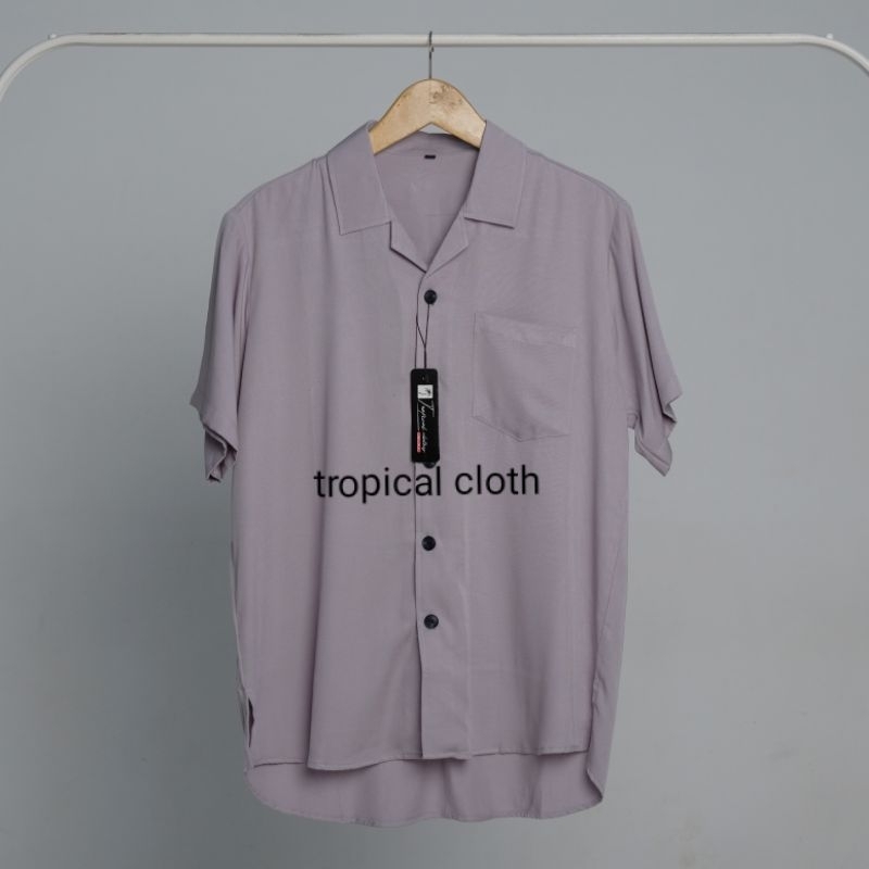 KEMEJA PENDEK VINTAGE T-SHIRT - PEACH