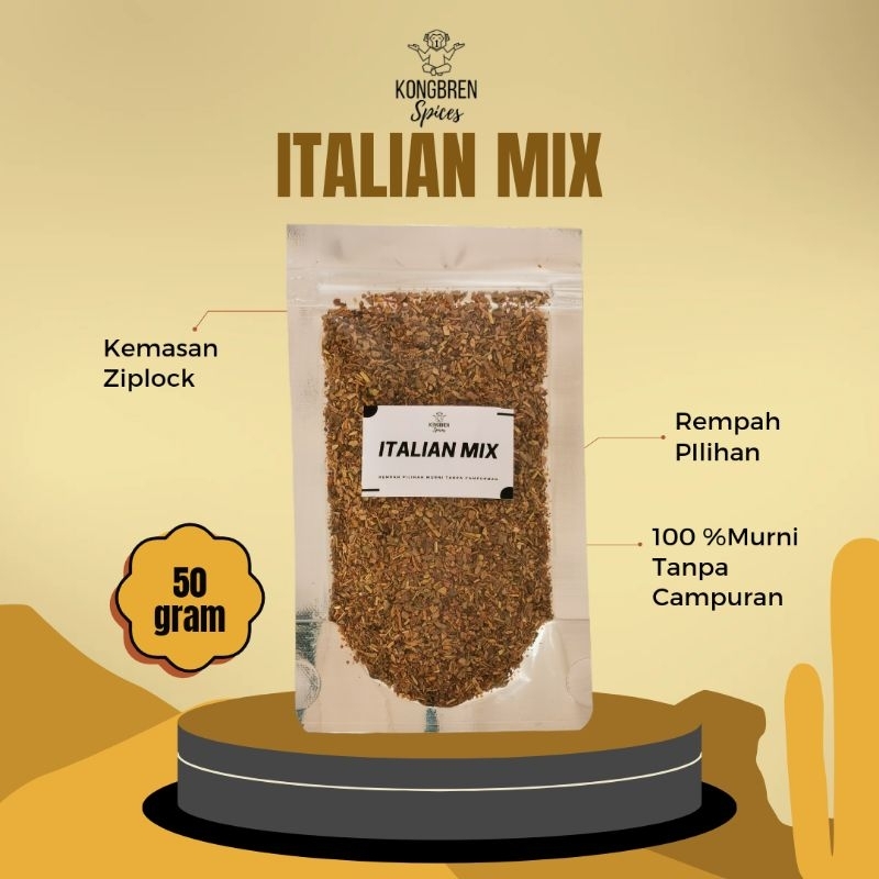 Italian Mix Herbs - Italian Seasoning 50 gram