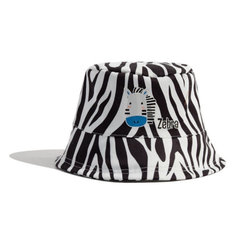 BUCKET HAT TOPI ANAK MOTIF ZEBRA JERAPAH BEAR  UNTUK ANAK UMUR 1 - 8 TAHUN