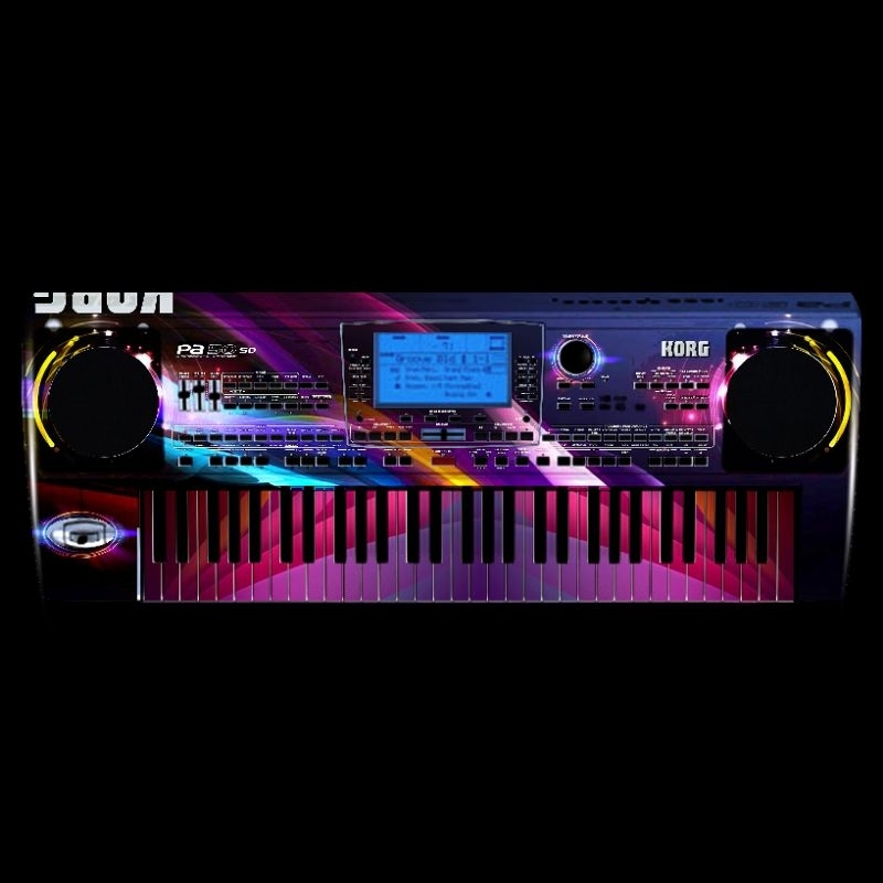 Sticker Keyboard korg pa 50