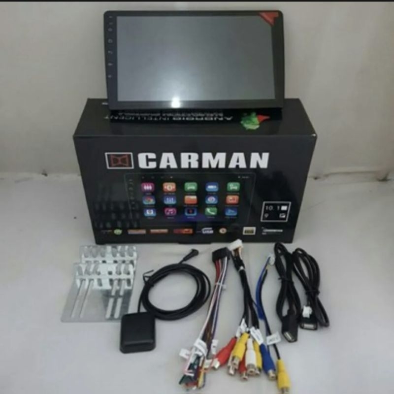 Head Unit Android Carman 9 inch ram 2/32Gb Tape Mobil Doubledin