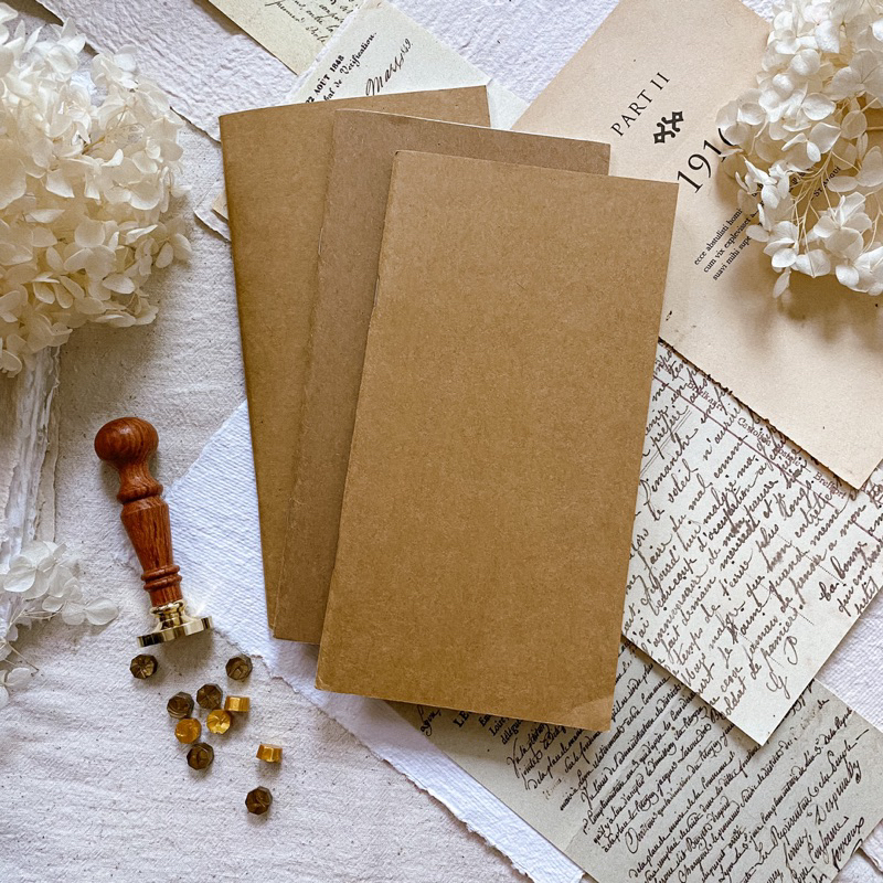 

[MIUKIEE] TRAVEL BOOK MINI JOURNAL for Scrapbook Bullet Journal
