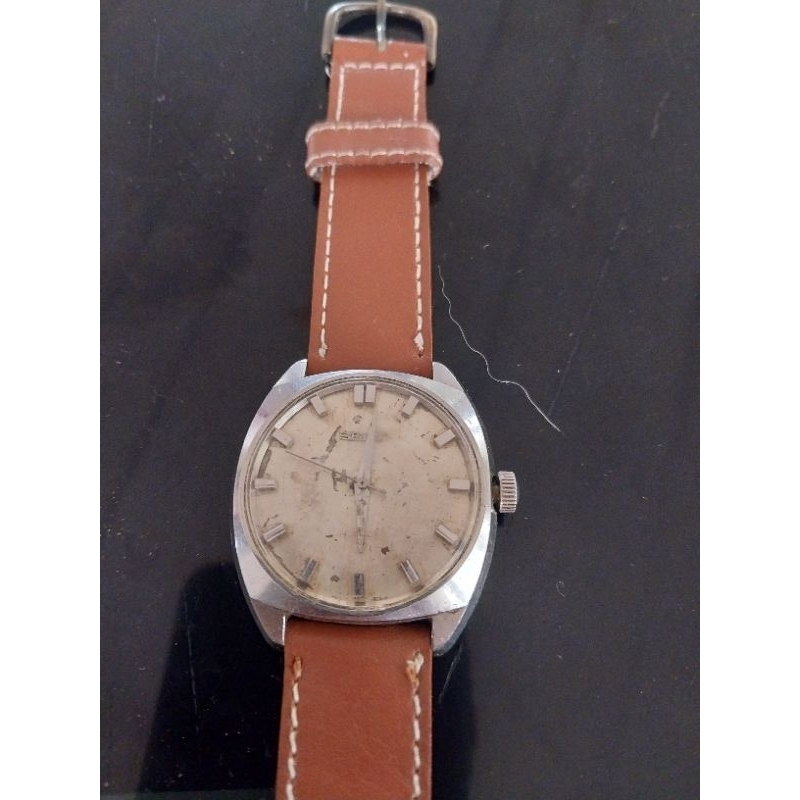 SEIKO Manual winding Jam Tangan Pria jadul second 581