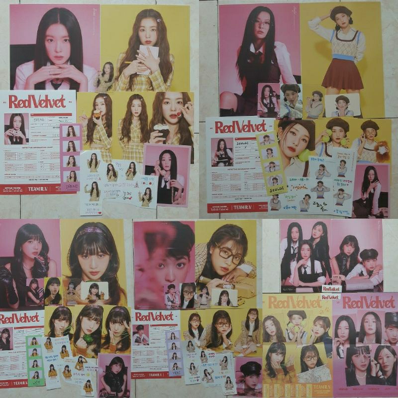 (Ready INA) Sharing Season Greeting Red Velvet 2023 SG 23 Irene Seulgi Wendy Joy Yeri PC Photocard C