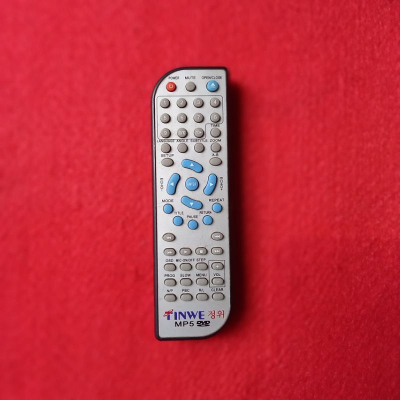 REMOTE DVD PLAYER TINWE MP5