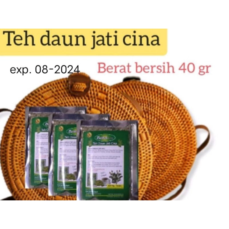 

Teh Daun Jati Cina Berkah Herbal 40 gr | Teh Pelangsing