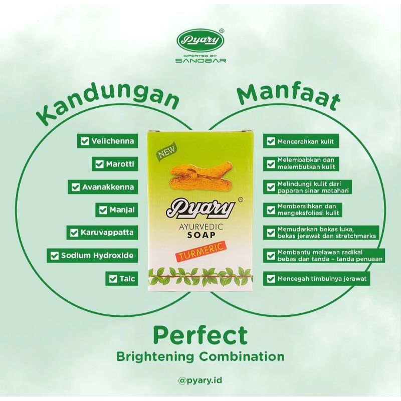 PYARY SOAP TURMERIC NALPAMARA