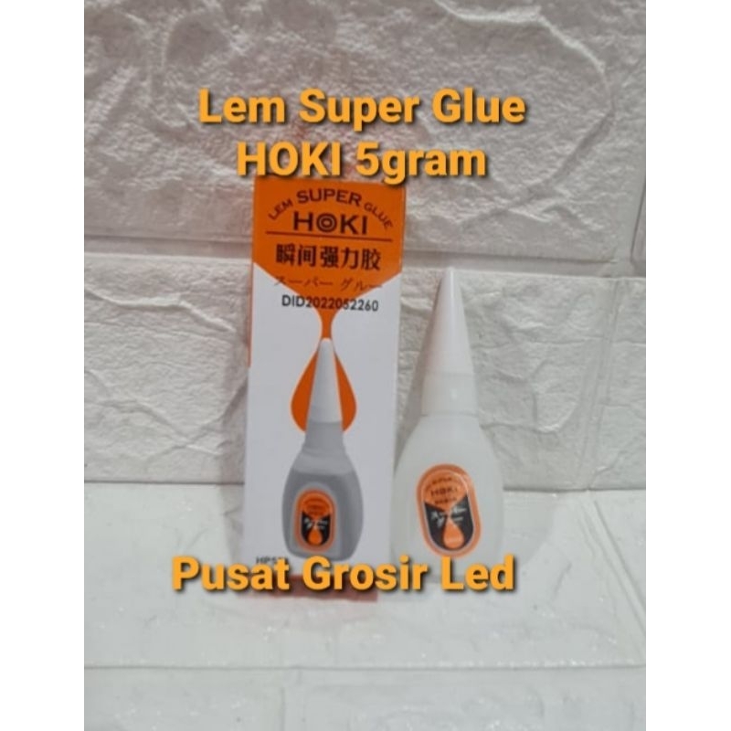 Lem Tetes Super Glue HOKI lem Korea Asli