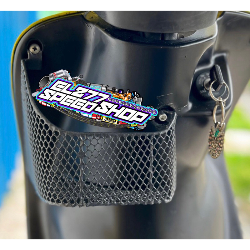 Keranjang dasbor depan mio sporty mio mx karbu kantong kranjang tempat wadah botol depan mio sporti 