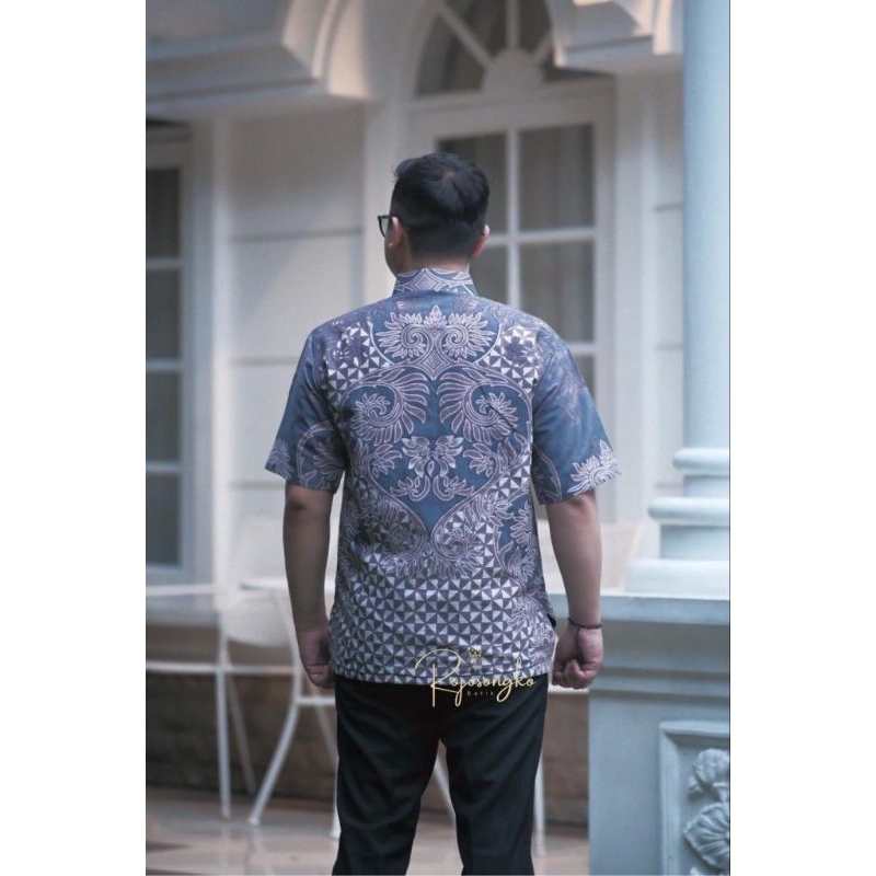 KEMEJA BATIK MODRN REGULAR FULL FURING PANJANG DAN PENDEK