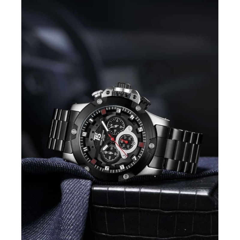 ready jam tangan pria T5 STRAP STAINLESS STEEL
