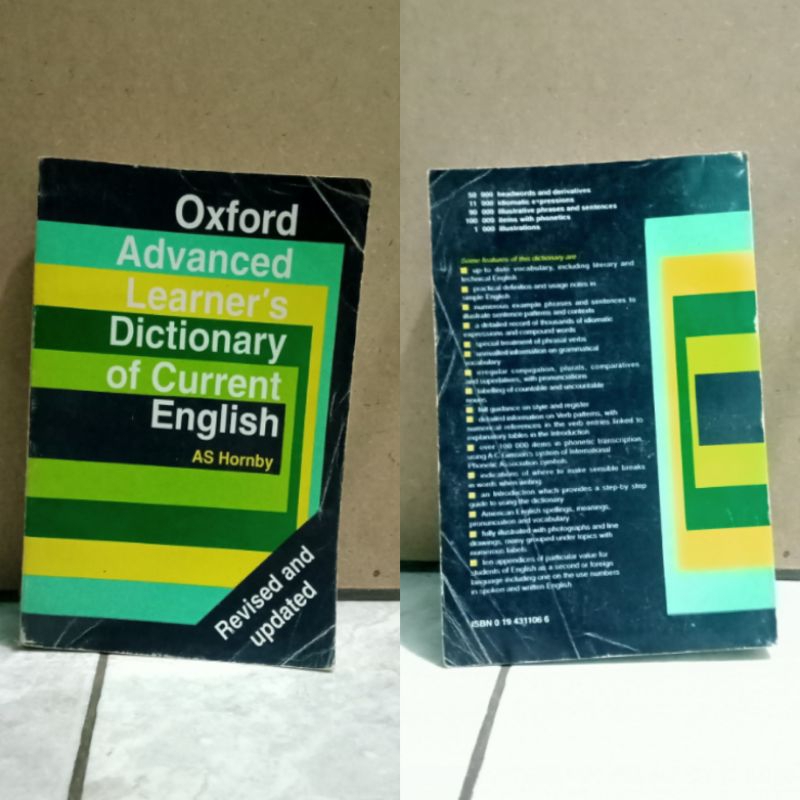 Kamus Oxford Bahasa Inggris - Oxford Advanced Learner's Dictionary Of Current English
