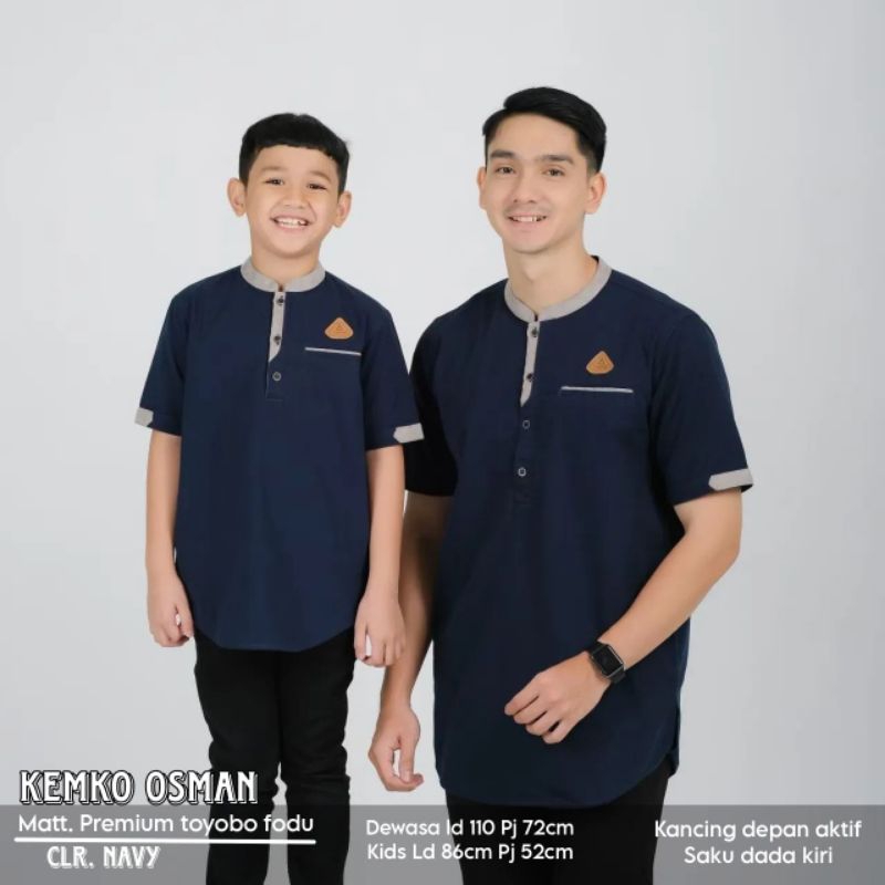 KURTA OSMAN COUPLE BAPAK DAN ANAK TERBARU