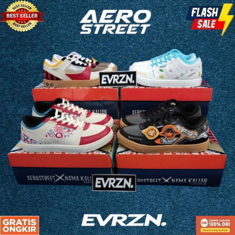 AEROSTREET X NAMA KALIAN SEASON 2 / AEROSTREET X DRAGONBALL Z / AEROSTREET X PURO MANGKUNEGARAN /