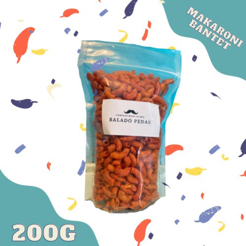 

makaroni bantet makaroni renyah makaroni garing 200g Rasa BALADO PEDAS